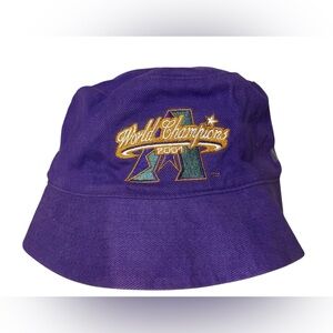 Vintage 2001 World Champions Arizona Diamondbacks reversible bucket hat MLB